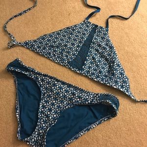 High neck bathing suit